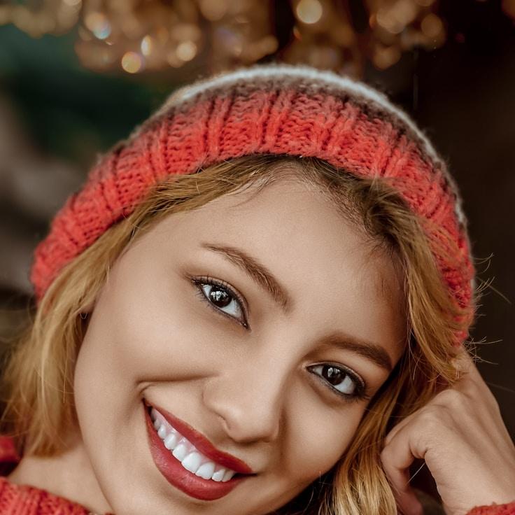 Alexia Moreno, Lead Design Curator at Radiant Bridge Platform, reviewing corporate floral arrangements